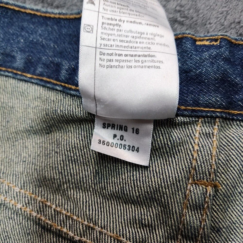 NWT Carhartt Relaxed Fit B460 DVB Men’s Blue Denim Jeans size 44 x 32 - Picture 6 of 11